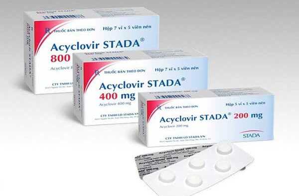 Cách điều trị mụn rộp sinh dục thuốc Acyclovir