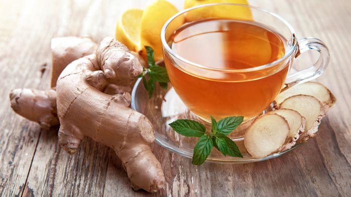 Cách giảm đau bụng kinh bằng trà gừng