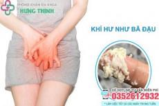 Ra khí hư màu trắng đục như bã đậu là bệnh gì, cách chữa