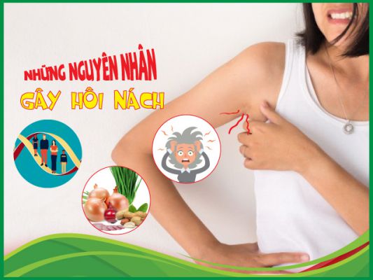Hôi nách - Nguyên nhân và cách trị hôi nách tại nhà hiệu quả