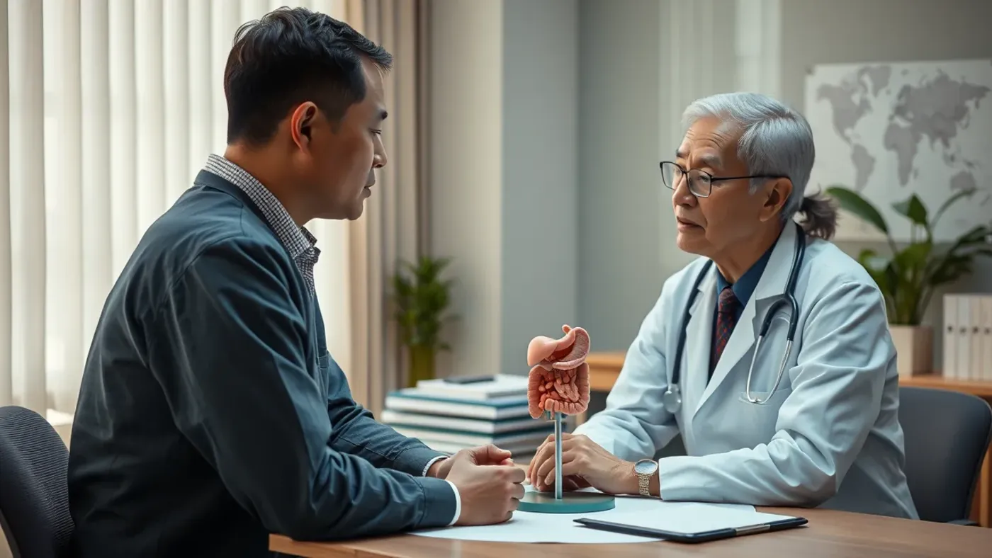 bác sĩ tư vấn điều trị bệnh trĩ