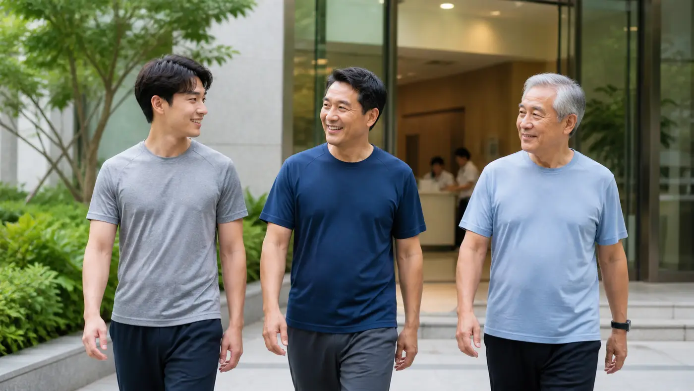 lộ trình khám sức khỏe nam giới theo tuổi
