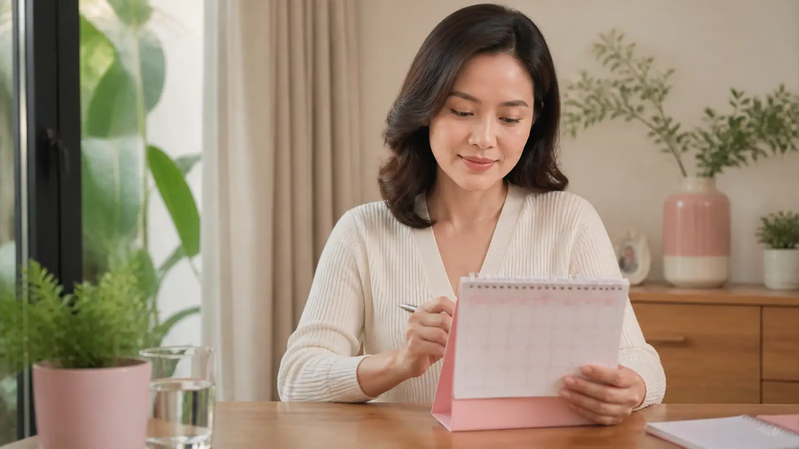 phụ nữ chủ động theo dõi sức khỏe